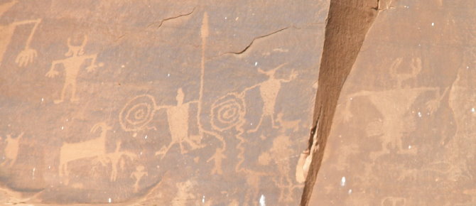 Petroglyph : Moab, UT